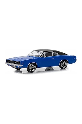 Mattel Greenlight 1:43 1968 Dodge Charger Christine Mavi Model Araba