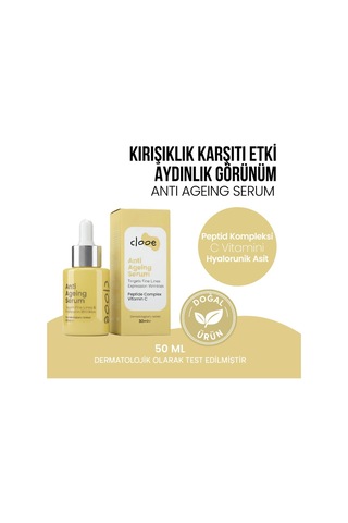 Clooe Doğal Serum Gliserin Hyaluronik Asit Camellia Sinensis 30 ML