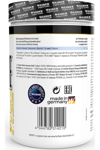 Weider Glutamin 400 Gr