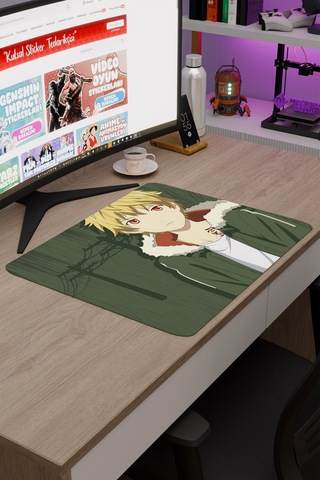Noragami Kaymaz Dikişli Kauçuk Oyuncu Mousepad V5 - 48x40 Xl Gaming Mouse Pad Fare Altlığı