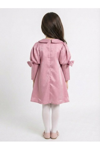 Xo Kids Kız Çocuk Elbise 1-6 Yaş 2915 Pembe