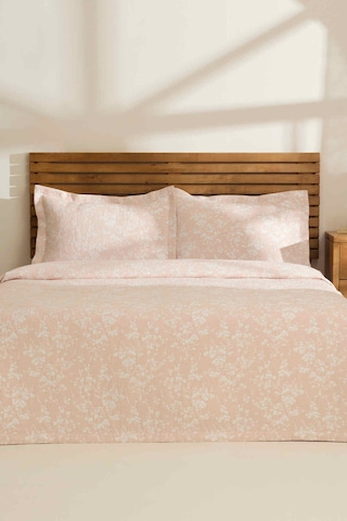 Kaşmir Home Eternal Çift Kişilik Yatak Örtüsü Takımı Rose