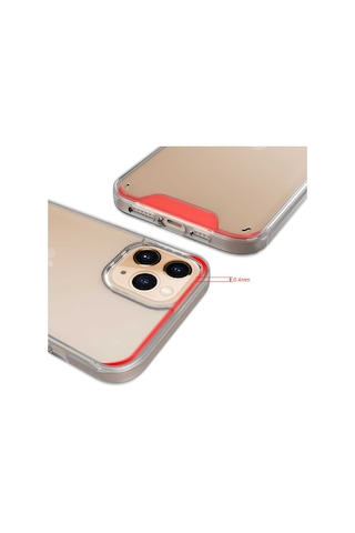 Apple Uyumlu iPhone 14 Pro Tchs Gard Silikon-renksiz Renksiz