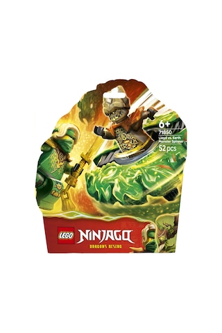 LEGO® NINJAGO® Lloyd, Toprak Canavarı Topacına Karşı 71850 -6 Yaş ve Üzeri için Minifigür İçeren Yaratıcı Oyuncak Yapım Seti (52P)