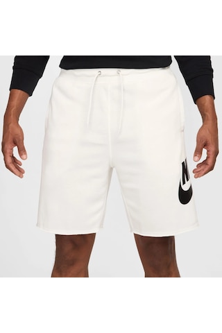 Nike Sportswear Sport Essentials French Terry Alumni Bol Kesim Beyaz Erkek Spor Şort