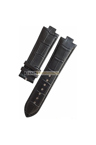Guess Gc Y24005g2 Uyumlu Siyah Deri Saat Kordonu