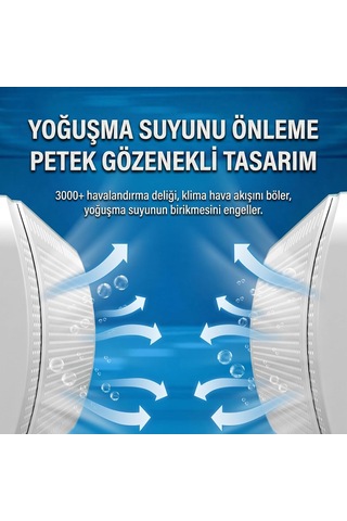 Lexroo Ayarlanabilir Split Tipi Klima Hava Yönlendirici Filtre 57-96 Cm, Klima Siperliği