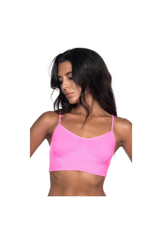 Neon Fuşya Mı Emay 4003 Soft İp Askı Büstiyer Neon Fuşya