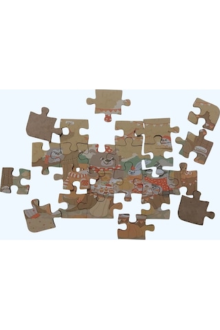 Forest Animals - Orman Hayvanları / Small Puzzle 3-7 Yaş 24 Parça