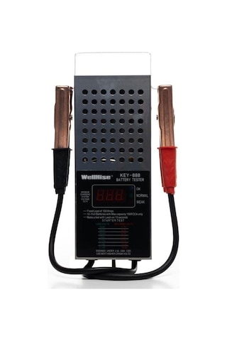 Wellhise Key-888 Dijital Akü Test Cihazı 12V 100A