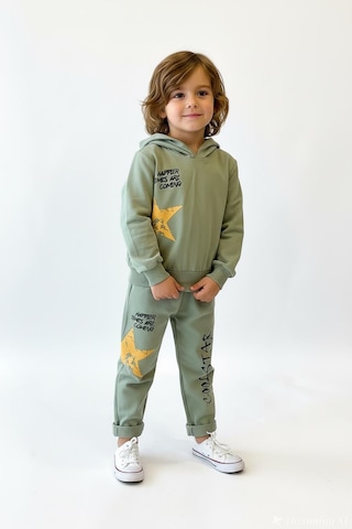 Cool Star Baskılı 2 Li Takım Haki