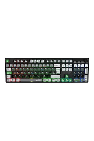 Hawk Hk510 Mekanik Prelubed Switch Rgb Tri-mode Ckckhwk0033