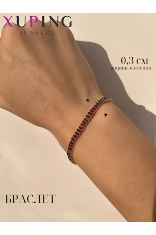 Xuping Kadın Bilekliği 203949579 Kırmızı