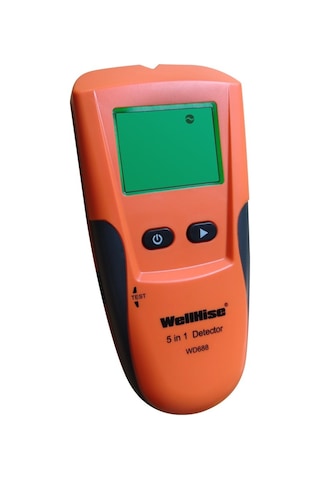 Wellhise Wd688 5'i 1 Arada Dijital Duvar Tarayıcı - Sıva Altı Kablo, Metal Ve Ahşap Bulucu Detektör