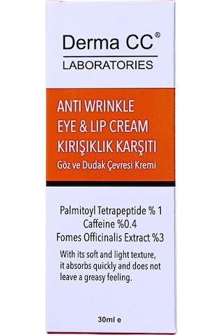 Derma CC Laboratories   Göz ve Dudak Çevresi Kremi 30 ML