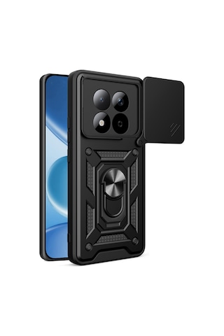 Teleplus Xiaomi Redmi Note 15 Pro 4g Kılıf Kamera Korumalı Slide Sürgülü Yüzüklü Tank Kapak Teleplus Xiaomi Redmi Note 15 Pro 4g Kılıf Kamera Korumalı Slide Sürgülü Yüzüklü Tank Kapak