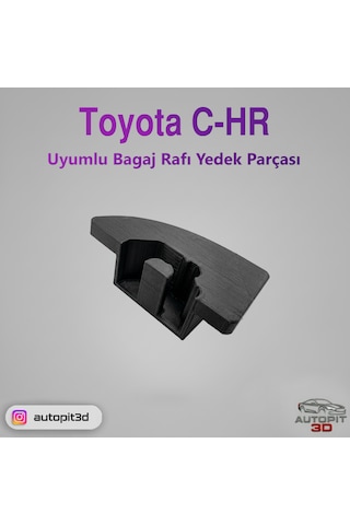 Toyota C-hr Uyumlu Bagaj Rafı Yedek Parçası Pandizot Aparatı