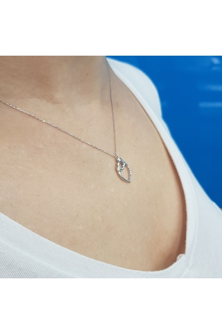 Lova Anneler Günü'Ne Özel Anne-Çocuk Kolyesi - 2040056