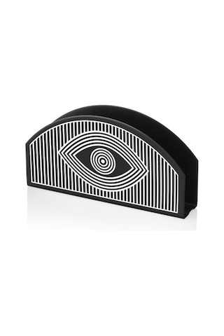 The Mia Peçetelik Siyah 16X8 Eye