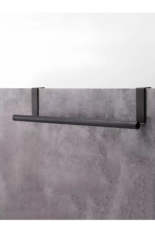 Kastly Kapı İçin Havlu Askı Düzenleyici Mutfak Rafı 151854304 Siyah