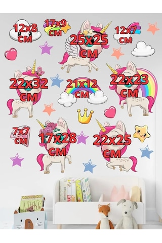 Stiker Çocuklar İçin Duvar Dekorasyon Etiketi 167178782 Açık Mavi