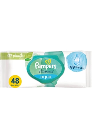 Prima Pampers Harmonie Islak Havlu Mendil Aqua Pure 48 Yaprak 3'lü