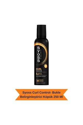 Syoss Curl Control Bukle Belirginleştirici Saç Köpüğü 250 ML