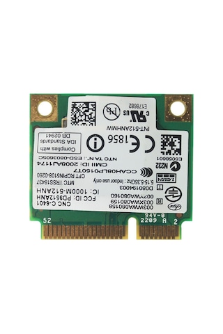 Casper Uyumlu Nirvana Cgu.2820-4L05A Notebook Laptop Intel Wifi