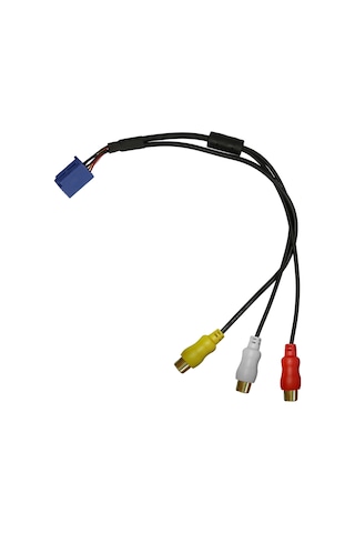 Yifomall Toyota İçin 6 Pinli Rca Adaptör Kablo - Mavi A/v Bağlantı Portu