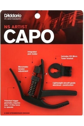 Planetwaves PWCP10 NS Artist Aks./Elk. Gitar Capo