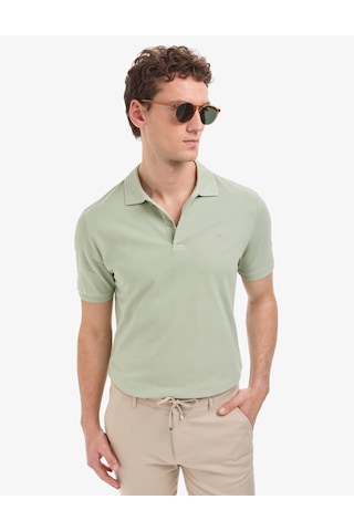 Pierre Cardin Erkek Çağla Tişört Basic 50325312-vr016 Yeşil