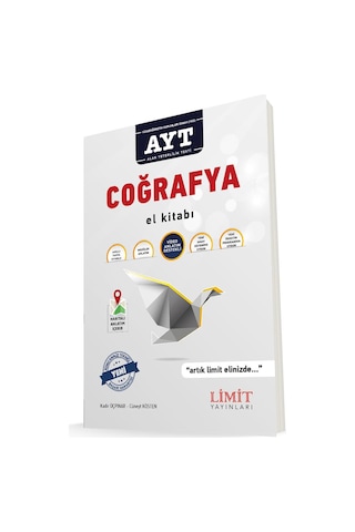 Limit AYT Coğrafya El Kitabı - Limit Yayınları