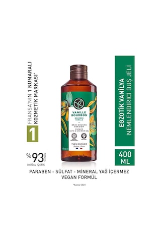 Yves Rocher Egzotik Vanilya Nemlendirici Duş Jeli 400 ML