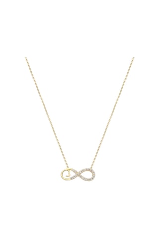 Glorria Glorria Altın Sonsuzluk Kolye - Hediye Seti