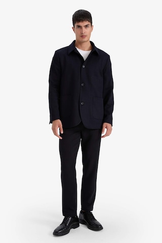 Defacto Regular Fit Polo Yaka Blazer Ceket G3832ax25wnnv82 Lacivert-nv82