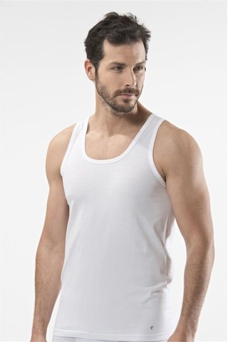 Cacharel 1101 Erkek Atlet - Beyaz