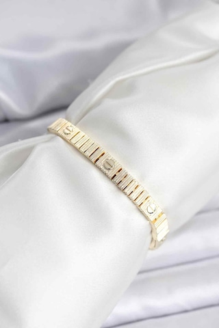 Gold Renk Vip Seri Bileklik Çok Renkli