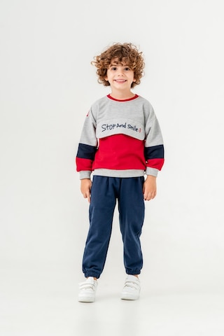 Harika Kids Erkek Çocuk Orta Kalınlıkta İki İplik Eşofman Takımı 001