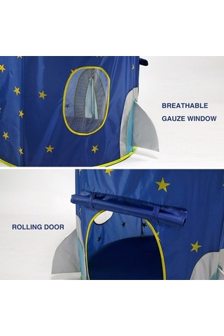 Tongxida Çocuklar Erkek Çocuklar İçin Çadır Oyun Çadırı Mavi Yd26209 Ev Çocukluğu Mavi