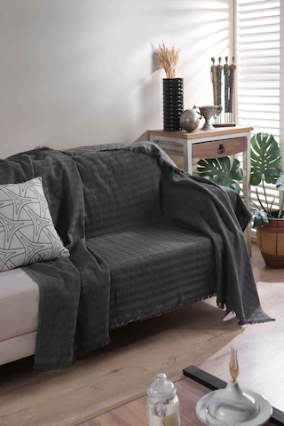 Elart Koltuk Örtüsü Carlo Füme 170x200cm