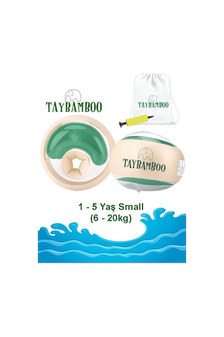 Classıcs Yuvarlak Üç Hava Odalı Yüzme Yardımcısı Kolluk Small 1-5yaş 6-19kg Small Yeşil