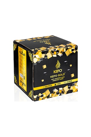 Kefo Gold 26 Mm 1 Kg Hindistan Cevizi Kömürü