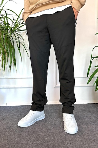Oksit Fico Dalgıç Scuba Kumaş Slim Fit Dikiş Detaylı Düz Paça Eşofman Altı 001