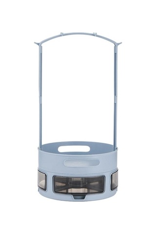 Venturemart Dönen Spice Rafları Koleksiyon Tembel Susan Kabine Organizatör Mutfak Mavi Braketi Için