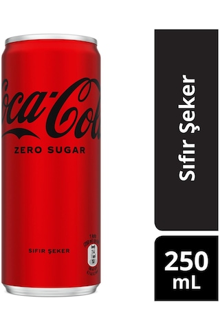 Coca Cola Kola Zero Sugar 250 Ml X 24 Adet