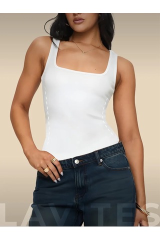 Lavites Vücut Sıkılaştırıcı Atlet 270950153 Beyaz