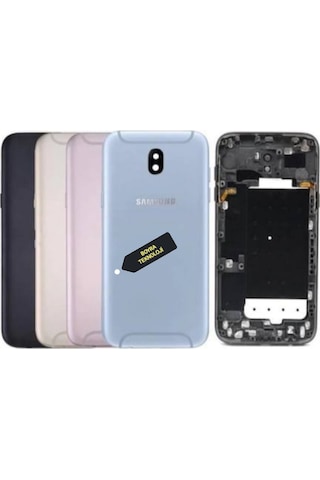 Samsung Galaxy Uyumlu J7 Pro Sm-j730f Kasa Kapak - Gold Gold