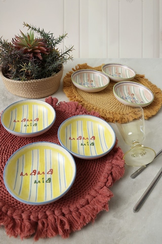 Mama Mia & La Dolce Vita Halka Çerezlik / Sosluk 13 Cm 6 Adet 227