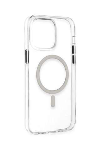Apple İphone 14 Pro Max Kılıf Tron Şeffaf Magsafe Kapak - Şeffaf
