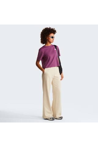 The North Face W Evolutıon Sımple Dome Crop Rlx Ss Tee Kadın Tişört Nf0a8fdhg4y1 Mor